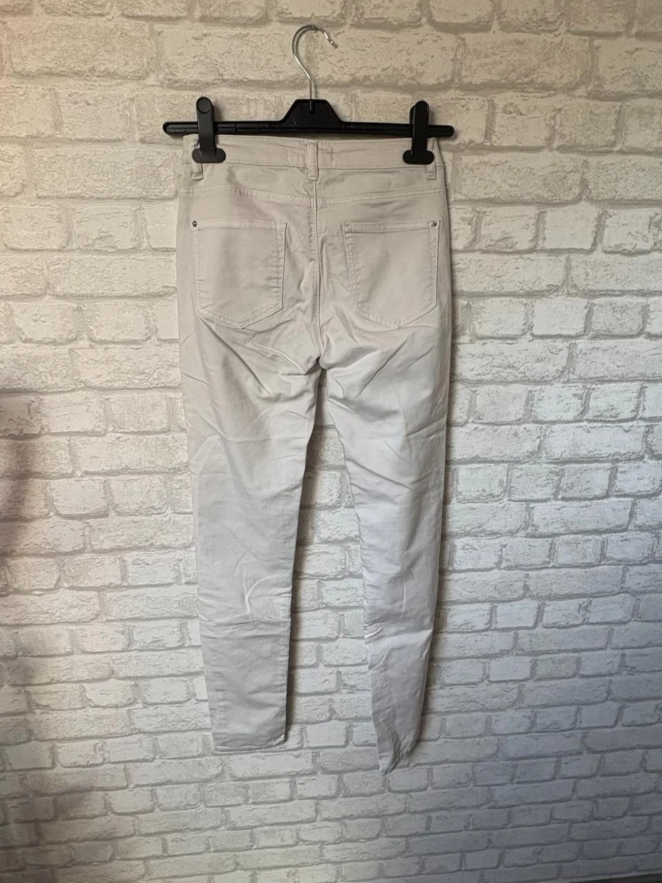 White Cache Cache cropped pants size 34 – photo 2
